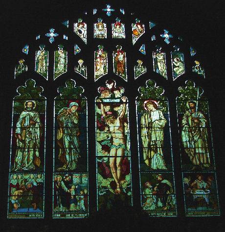 William Morris window, Jesus Church, Troutbeck